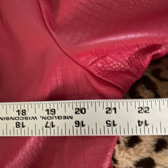 Terry Lewis red leather jacket - Picture 12 of 13